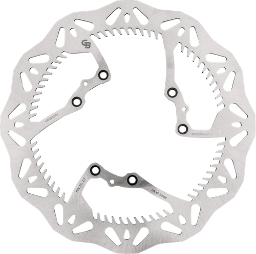 GBRAKES Wave® Brake Rotor - Solid Mount - Front - 270 mm GBD9029X