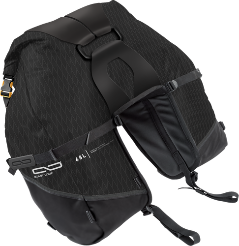 GIANT LOOP Great Basin Saddlebag™ - Black GBSB25-B