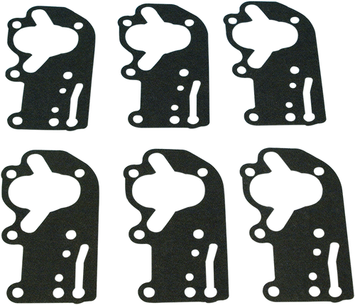 JAMES GASKET Oil Pump Body to Motor Gasket - Black Paper - '68-E'80 Big Twin JGI-26246-68-D
