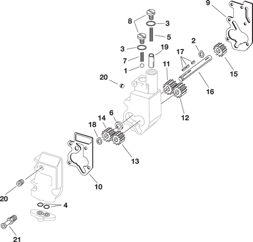 JAMES GASKET Oil Pump Body to Motor Gasket - Black Paper - 80" - '92-'99 EVO JGI-26273-92