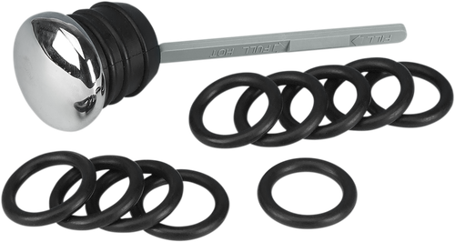 JAMES GASKET O-Rings for Oil Filler Plug - Softail - 10-Pack JGI-11345