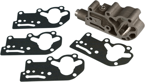 JAMES GASKET Oil Pump Body to Motor Gasket - Black Paper - L'80-'84 Shovelhead/L'80-'91 Big Twin JGI-26273-80-B