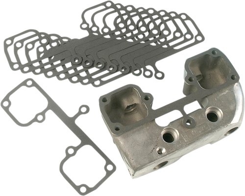 JAMES GASKET Rocker Cover Gasket - Metal with Beading - '57-'85 Sportster JGI-17536-70-X