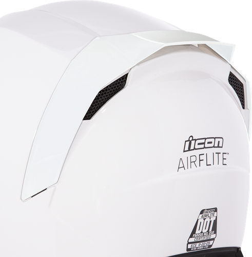 ICON Airflite™ Rear Spoiler - Rubatone White 0133-1268