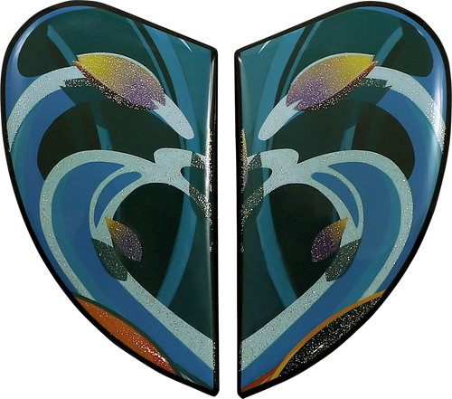 ICON Airframe Pro™ Side Plates - Koi - Blue 0133-1355