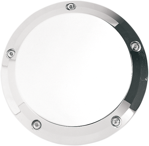 JOKER MACHINE Derby Cover - Smooth - Chrome - 5 Hole 06-99S