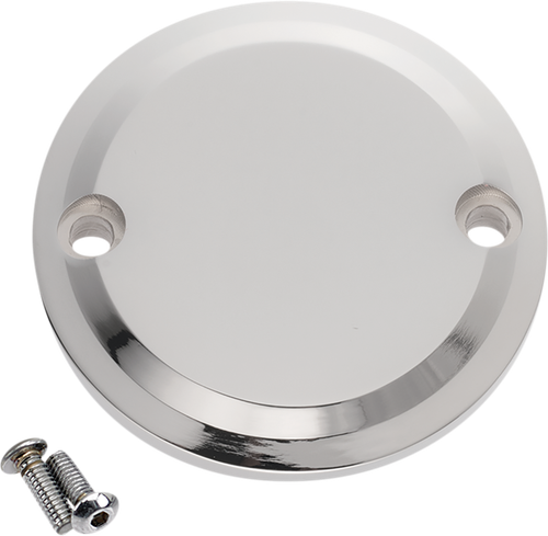 JOKER MACHINE Timing Cover - Smooth - Chrome - M8 02-971-3