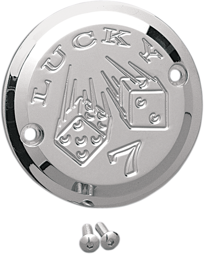 JOKER MACHINE Points Cover - Lucky 7 - 2 Hole - Chrome 921102L