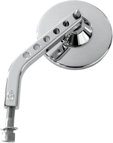 JOKER MACHINE Mirror - ViewTech 7 - Side View - Stock - Chrome - Left 03-017L