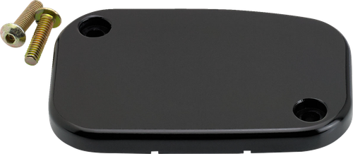 JOKER MACHINE Hydraulic Clutch Master Cylinder Cover - Smooth - Black 08-014B