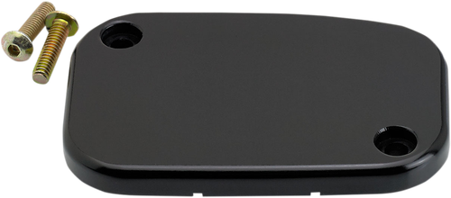 JOKER MACHINE Hydraulic Clutch Master Cylinder Cover - Smooth - Black 08-007B