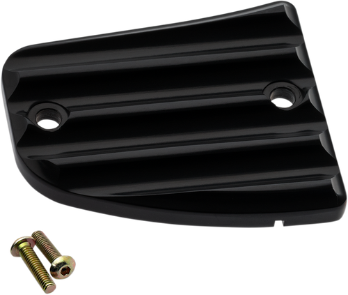 JOKER MACHINE Front Brake Master Cylinder Cover for Indian Scout - Finned - Black 30-380-1