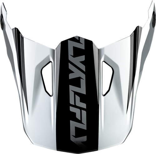 Kinetic Crest Helmet Visor Black/White/Grey Xs/Sm