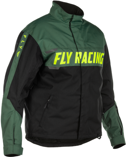 Outpost Float Jacket Green/Hi Vis/Black 2x