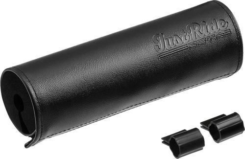 Handlebar Bar Pad Leather 165mm Black
