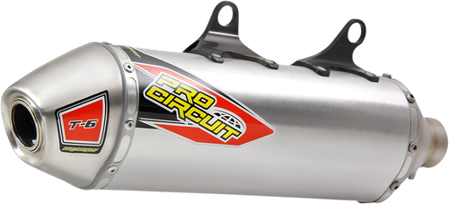 PRO CIRCUIT T-6 Slip-On Silencer - FE350/501 0162035A