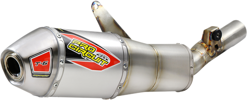 PRO CIRCUIT T-6 Slip-On Silencer - CRF450R/RX 0112145A