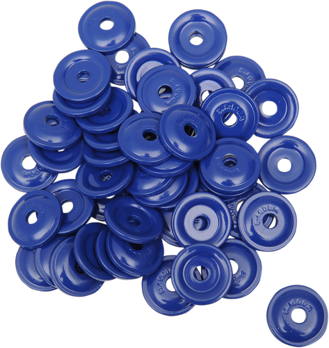 WOODY'S Round Digger® Support Plates - Blue - 5/16" - 48 Pack AWA-3795