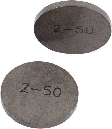 K&L SUPPLY Valve Shim - 25.00 mm x 2.50 mm - Honda | Yamaha 13-7528