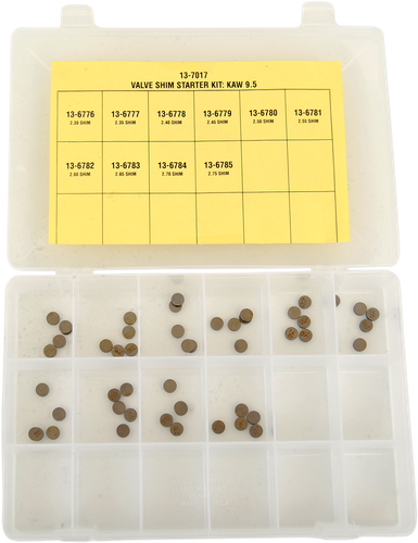 K&L SUPPLY Shim Starter Kit - 9.50 mm - Kawasaki 13-7017
