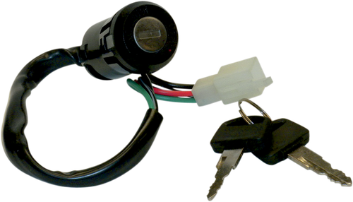K&S TECHNOLOGIES Ignition Switch with Key - Universal 12-0062