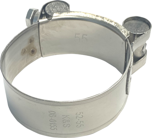K&S TECHNOLOGIES Exhaust Pipe Clamp - 2.04" - 2.16" 06-0155