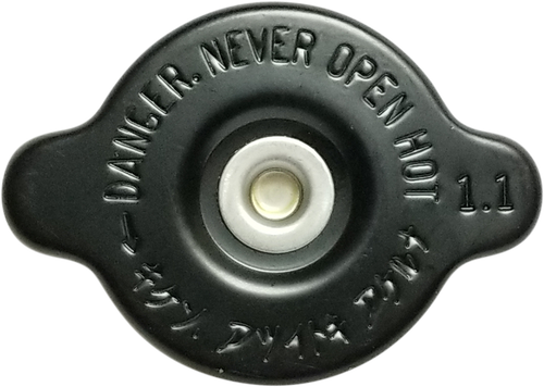 K&S TECHNOLOGIES Standard-Pressure Radiator Cap - Black - 16 PSI 58-1001BK