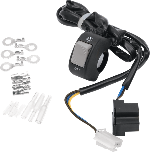 K&S TECHNOLOGIES Headlight Rocker Switch - Universal 12-0051