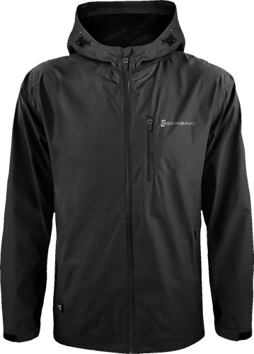 GERBING HEATED CLOTHING Heated 5V Rain Coat - Black - 3XL GER-RJKT-5V-M-B-3XL