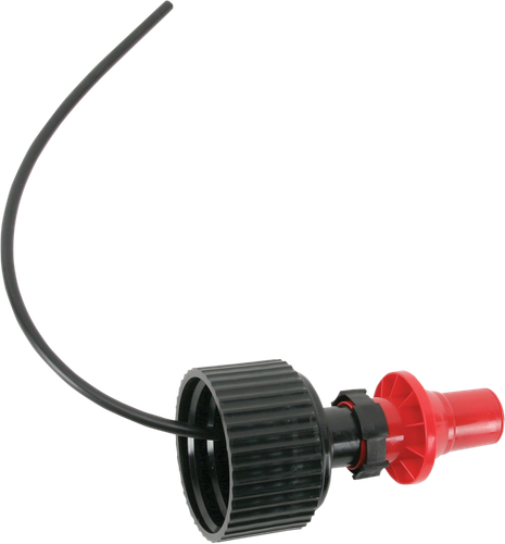 TUFF JUG Replacement Spill-Proof Spout - Tuff Jug Container - Black/Red RRS