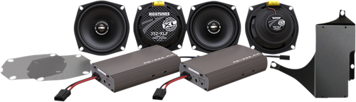 HOGTUNES XL Series Dual Amp/Speaker Kit - '11-'13 FLTRU RG ULTRA KIT-XL