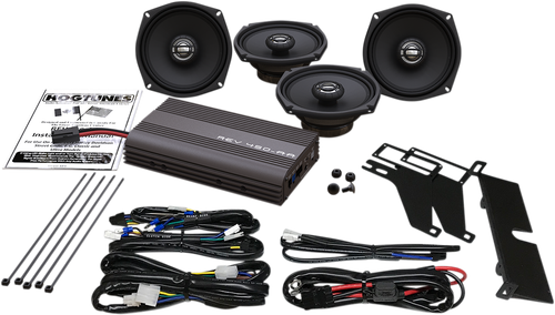 HOGTUNES 4-Speaker/200 W Amplifier Kit - '98-'13 FLHT/FLHX REV 450U KIT-AA