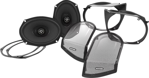 HOGTUNES Speaker Lid with 6"x9" XL Speakers - '98-'13 FLHT/FLHX/FLTR RETRO 692 LID-AA