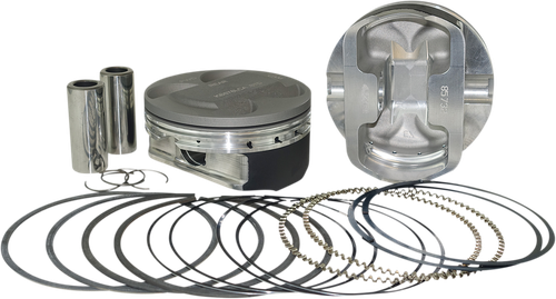 KB PERFORMANCE Piston Kit - 4.250" +0.005" - 11.4:1 CR - 124" Big Bore - 107" M8 KB576LCA.005