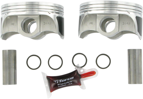KB PERFORMANCE Piston Kit - 3.875" Standard - 9.25:1 CR - Big Bore - 95" Twin Cam KB904C.STD