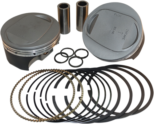KB PERFORMANCE Piston Kit - 4.125" +0.010" - 10.0:1 CR - 96"-103" Twin Cam Bored to 117 ci w/SE 95 cc Heads KB662LCA.010
