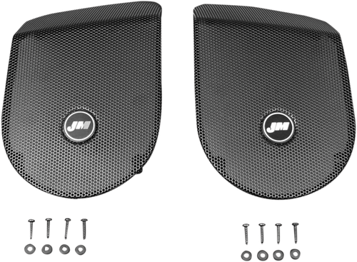 J & M Speaker Grills - Saddlebag Lid - '98-'13 FLHT/FLHX/FLTR HGRL-SD06