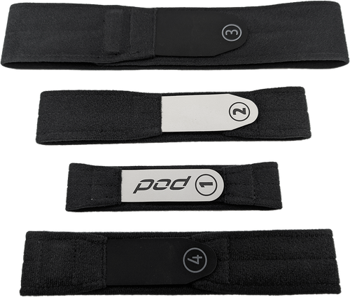 Kx 3.0 Strap Set Black Xs/Sm