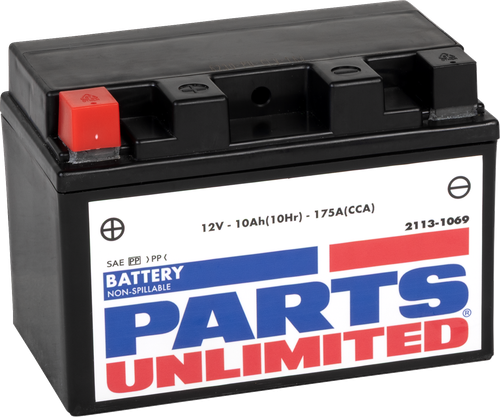 PARTS UNLIMITED Battery - PT12A 300679-PU-US