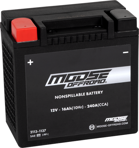 MOOSE OFFROAD Battery - PGZ16H 300931-MSE-US