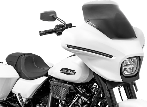 MEMPHIS SHADES Spoiler Windshield - 6" - Clear - FLHX MEP8900