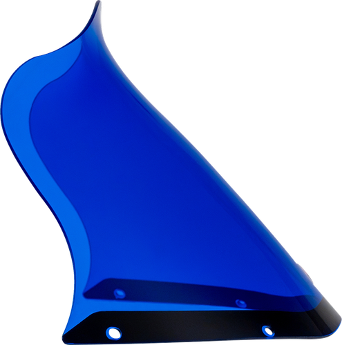 KLOCK WERKS Kolor Flare® Windshield - 12-1/2" - Blue - Saddlemen S-RT Fairing KWW-06-0636