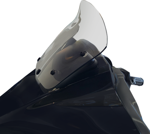 WIND VEST Windshield - 10-1/2" - Light Smoke - FLHX 58U-1010