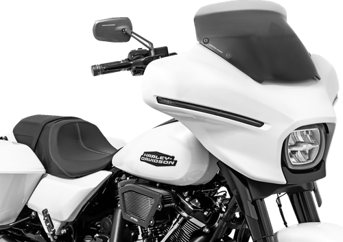 MEMPHIS SHADES Spoiler Windshield - 5" - Black Smoke - FLHX MEP88912