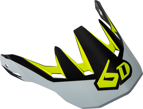 6D HELMETS ATR-2Y Visor - Drive - Neon Yellow 72-4134