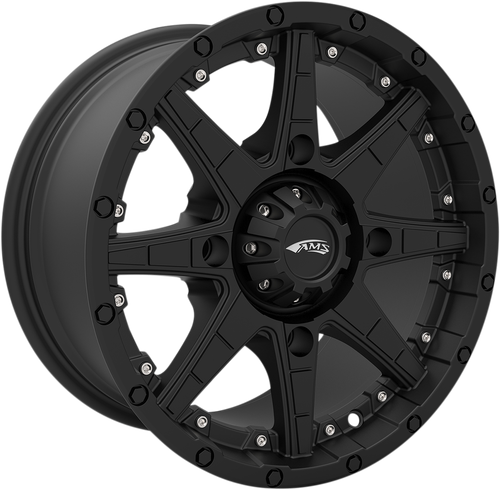 AMS Wheel - Roll'n 105 - Front/Rear - Black - 15x7 - 4/110 - 5+2 5706-046AS