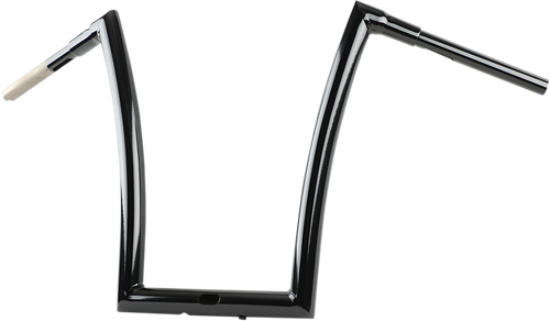 TODD'S CYCLE Handlebar - 1-1/2" Strip - 17" - Gloss Black - Touring 0601-5204