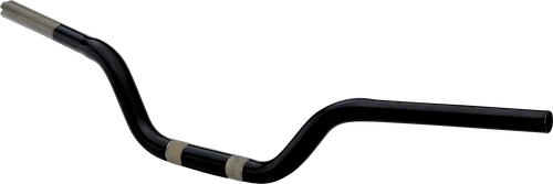 TODD'S CYCLE 1-1/8" Moto Handlebar - Flat Black TD-118-00M