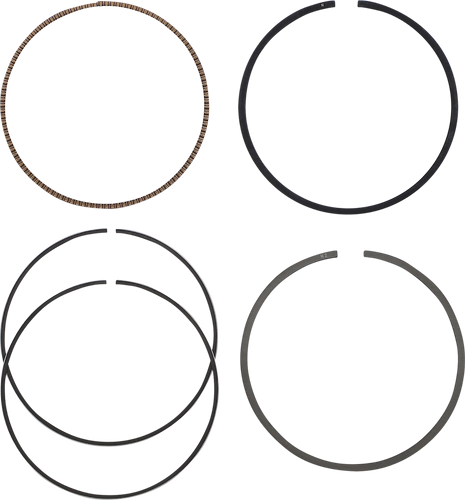 WOSSNER Piston Ring Set - 74.00 mm - 0.80 mm x 0.80 mm x 1.50 mm 740XAS-3