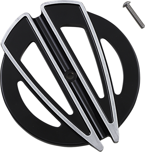 COVINGTONS Air Cleaner Cover Insert - Ripper - Black C1819-B